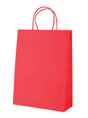 Borsa si carta  art. 208 colore rosso