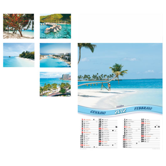 TROPICALI  completo di stampa a 4 colori