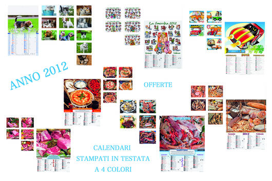 Calendarietti 2012