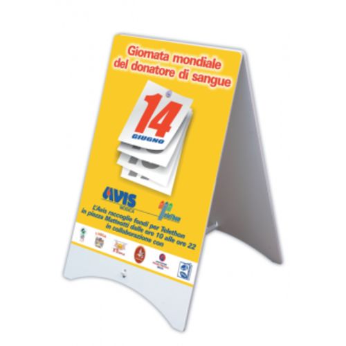 Nuovo espositore cavalletto