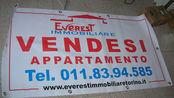 Striscione per esterno 2 mt x 1 mt occhiellato e r...