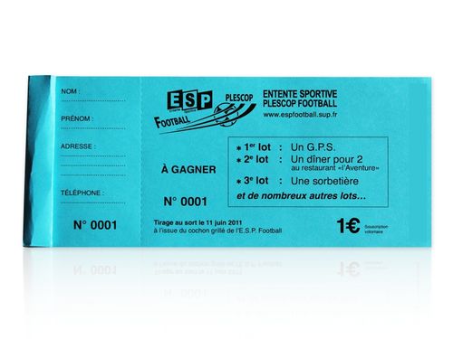 Biglietti lotteria - eventi - Tipografia low cost