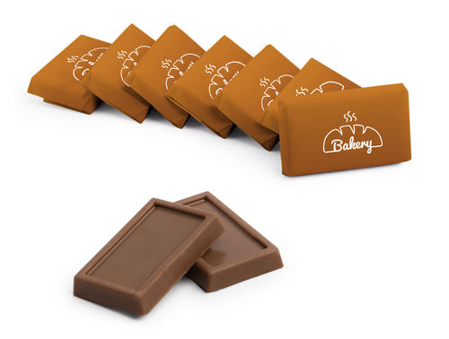 Mini tavolette cioccolato - Tipografia low cost