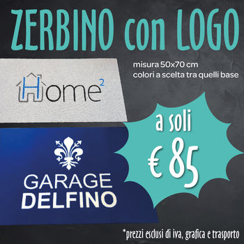 OFFERTA N. 6 - ZERBINI CON LOGO  (clicca qui)