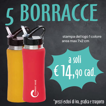 OFFERTA N. 9 - BORRACCE CON LOGO (clicca qui)