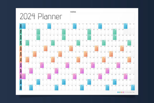 PLANNING PERSONALIZZATI 2024