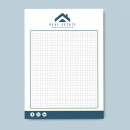 Block notes A4 da 50 fogli